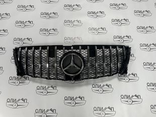 Решетка радиатора Mercedes GL x166 без амг пакета Хром